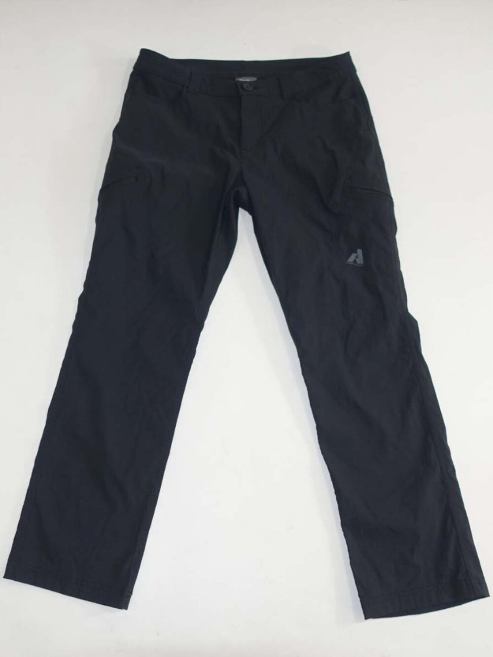 Eddie Bauer Women's First Ascent Cargo Pants Size 10 Petite Black Hiking 10P